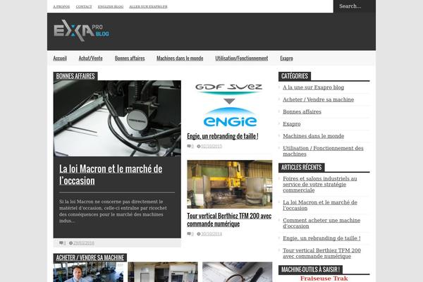 FlatNews – Responsive Magazine WordPress Theme theme site design template sample