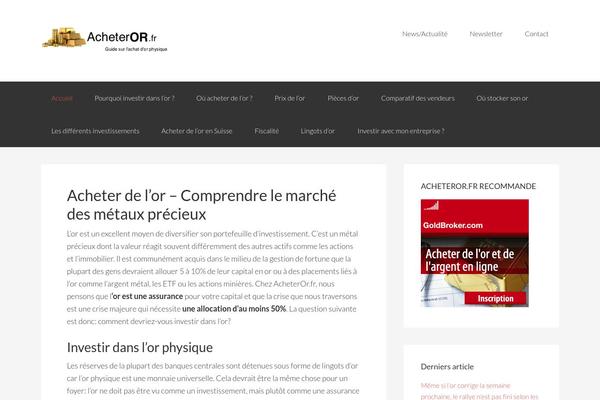 Genesis-child theme site design template sample