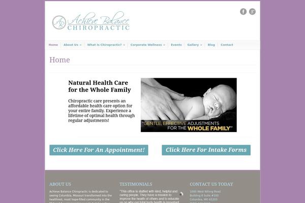 Modernize v3 theme site design template sample