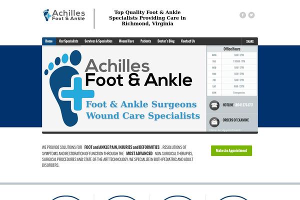 Doctor theme site design template sample
