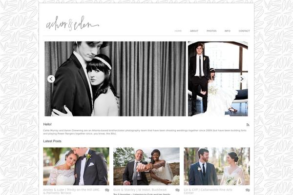 Rue theme site design template sample