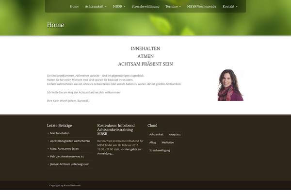 Green Earth  V1-05 theme site design template sample