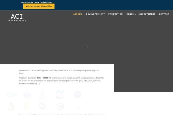 aci-info.fr site used Aci