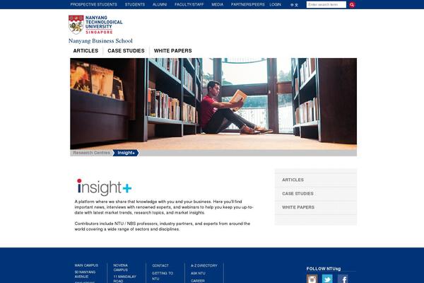Site using Per Page Menus and Featured Posts IntelliWidget plugin
