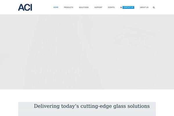 Aperio theme site design template sample