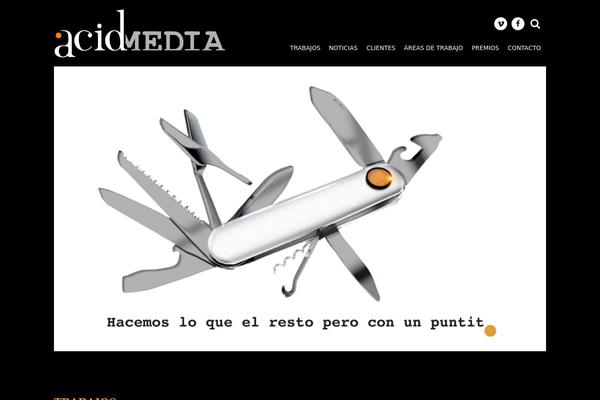 acidmedia.es site used Slupy-theme