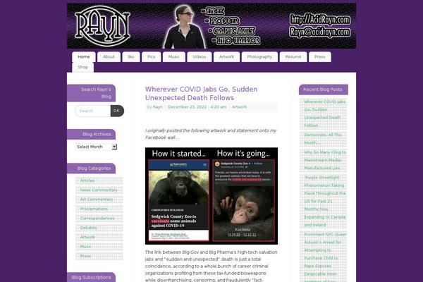 Site using Youtube shortcode plugin