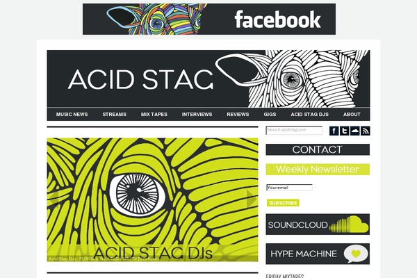 acidstag.com site used Newslist-pro-premium