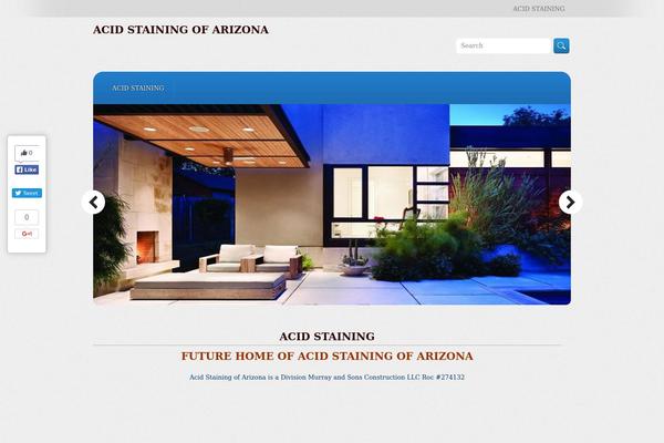 acidstainingofarizona.com site used Realty