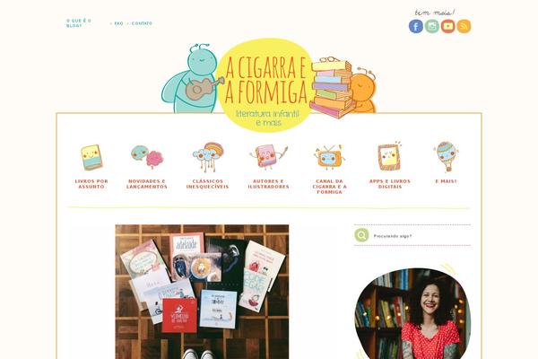 Site using Minimalist Instagram Widget plugin