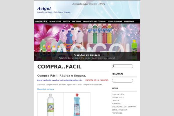 acigol.com.br site used Desire