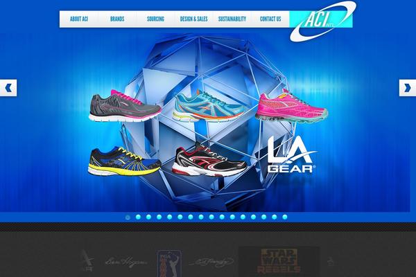 Aci theme site design template sample