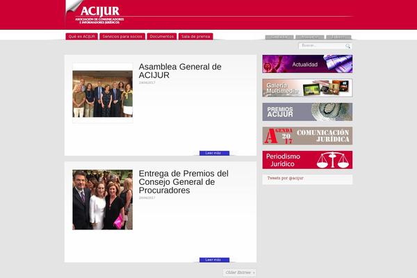 Headlines theme site design template sample