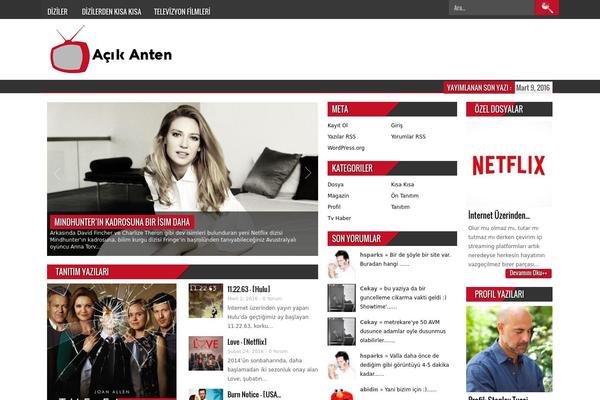 Ambro theme site design template sample