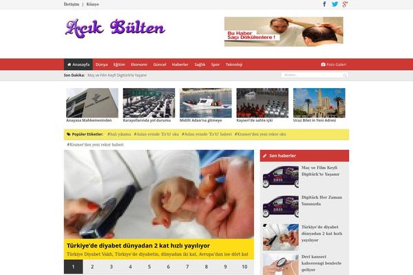 Iportal theme site design template sample