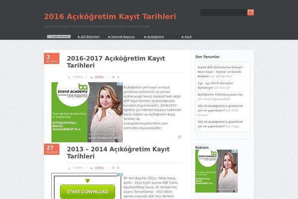 Modern Multipurpose theme site design template sample