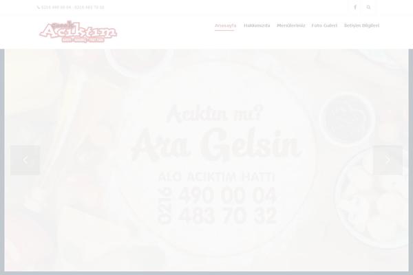 Pronto theme site design template sample
