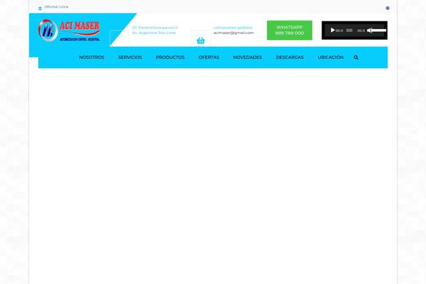 Site using Simple Music Widget plugin