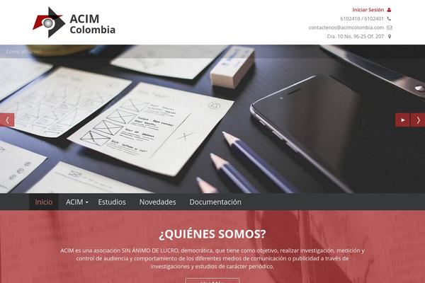 acimcolombia.com site used Acim