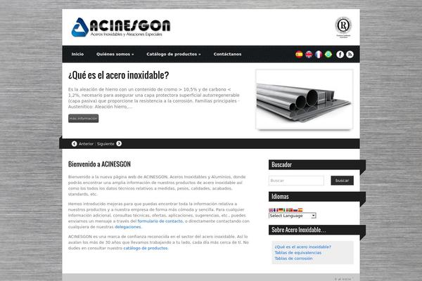 acinesgon.com site used Ribbons
