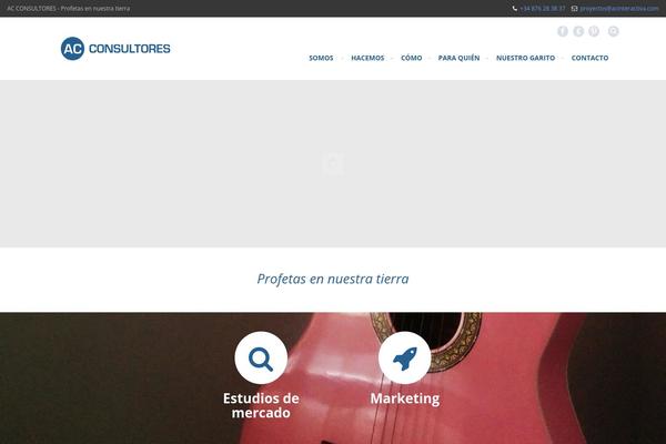 Rocco theme site design template sample