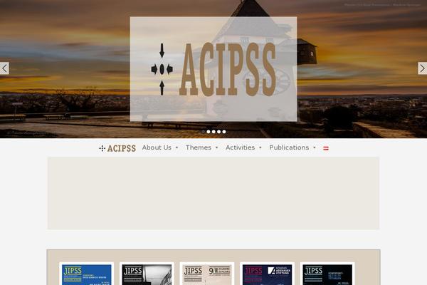 Elegant Magazine theme site design template sample
