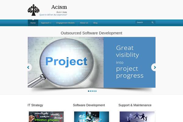 BizWay theme site design template sample