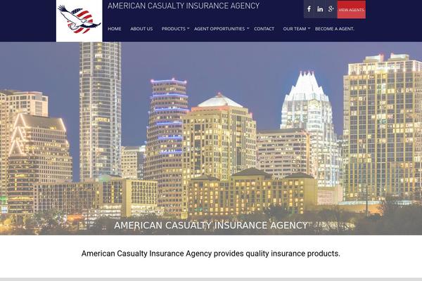 American theme site design template sample