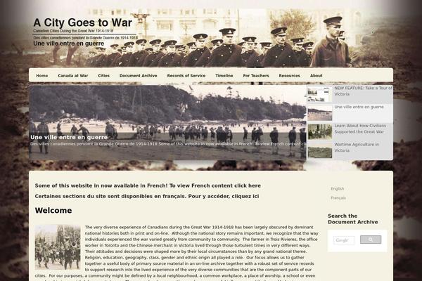 Custom Community Pro theme site design template sample