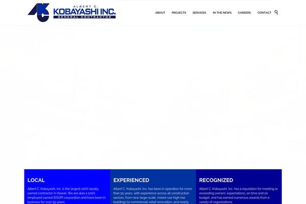 Site using Vamtam-push-menu plugin