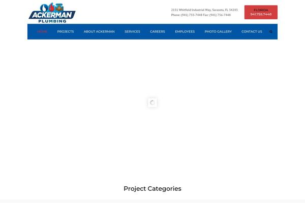 Industrial theme site design template sample