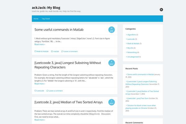 The Box theme site design template sample