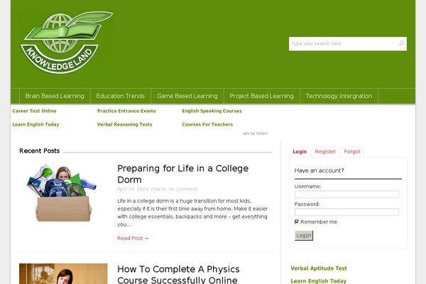 Lightly theme site design template sample