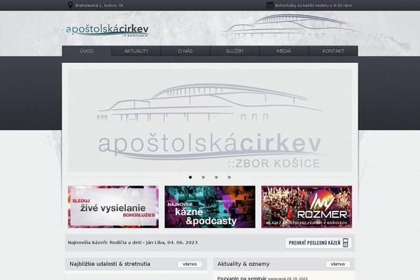 Moses theme site design template sample