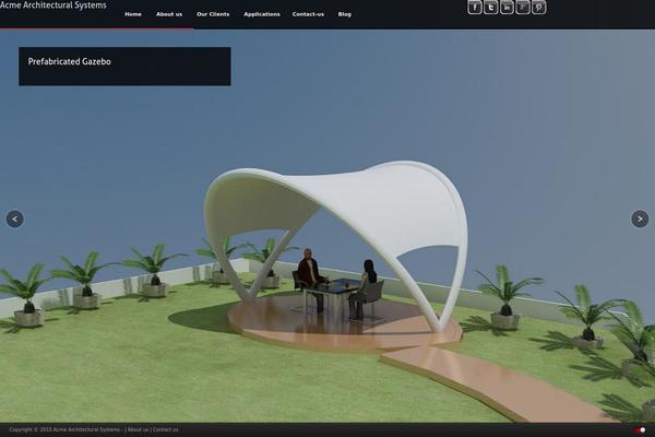 Axis theme site design template sample