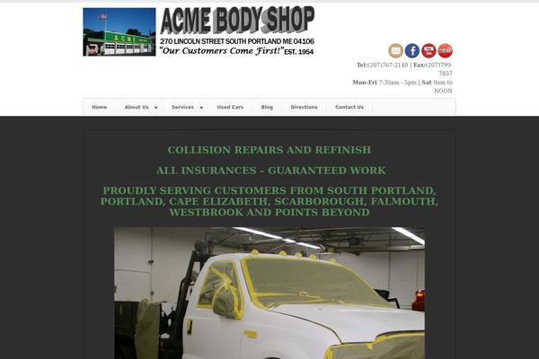 Breakout theme site design template sample
