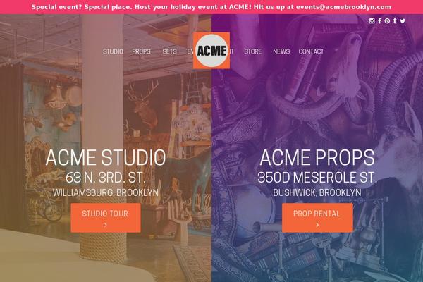 acmebrooklyn.com site used Acmebk-sage-wp-theme