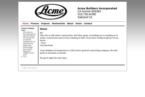 Weaver theme site design template sample