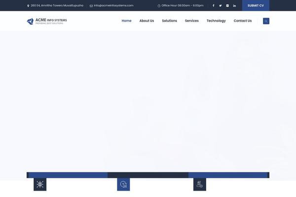 Site using Themetechmount-anomica-extras plugin