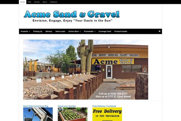acmesand.com site used Canvas-child-theme