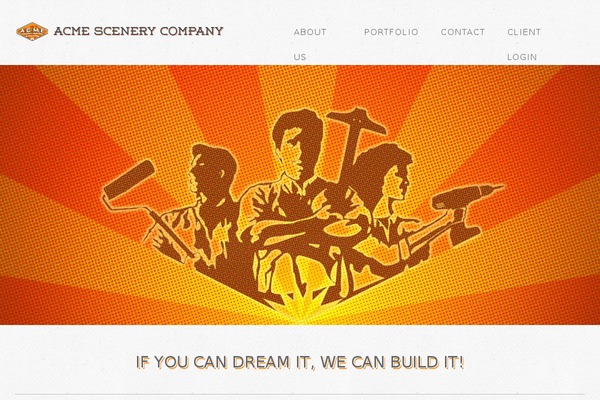 Extinct theme site design template sample