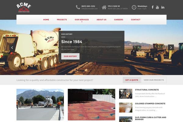 BuildPress theme site design template sample
