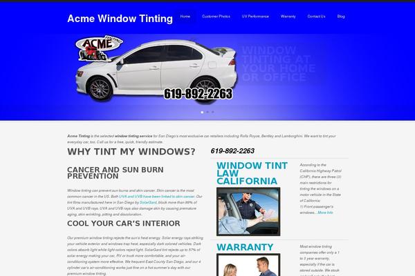 acmewindowtinting.com site used Breath