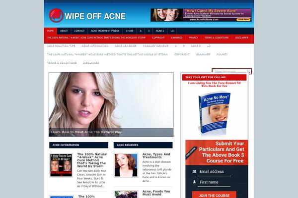 acnewipeoff.com site used Blogsbizbx