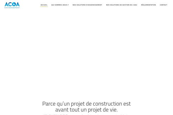 Ambient theme site design template sample