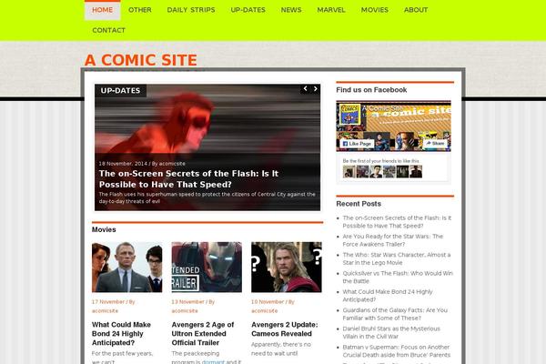 hotnews-child-theme theme websites examples