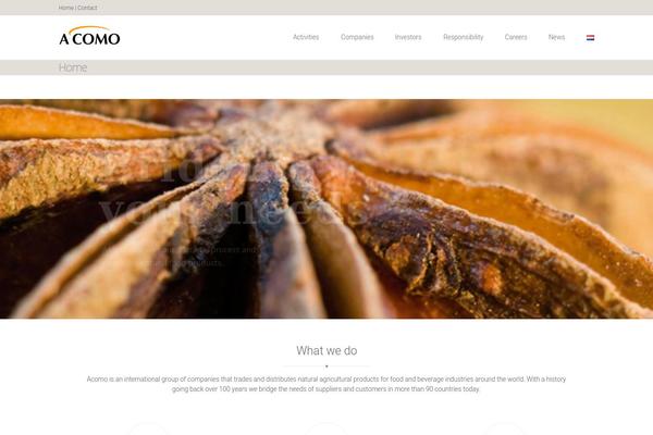 Xenia theme site design template sample