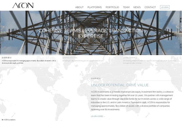 aconinvestments.com site used Acon