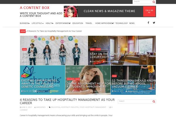 Magbook theme site design template sample