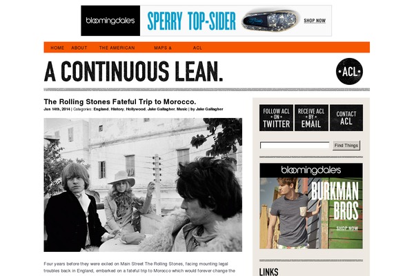 acontinuouslean.com site used Acl2021
